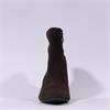 Paul Green Mid Heel Ankle Boot - Brown Suede